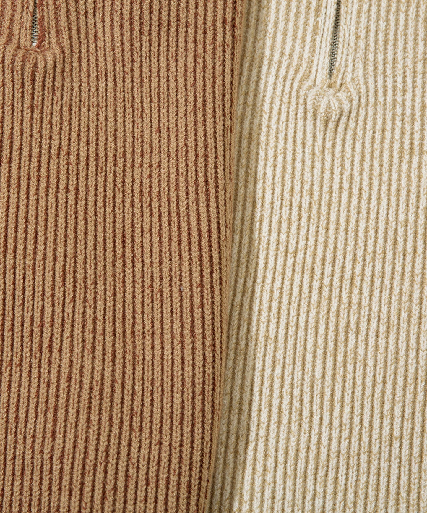 Ribbed stripe sweater