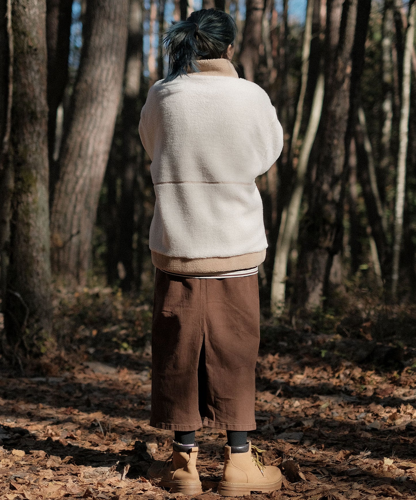 S'more boa jacket