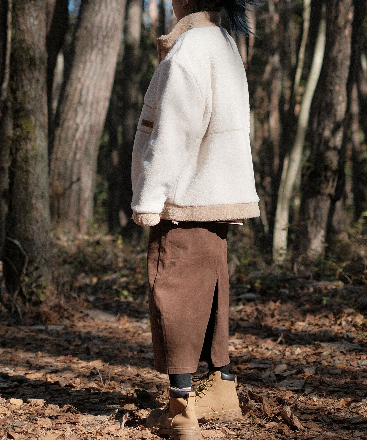 S'more boa jacket