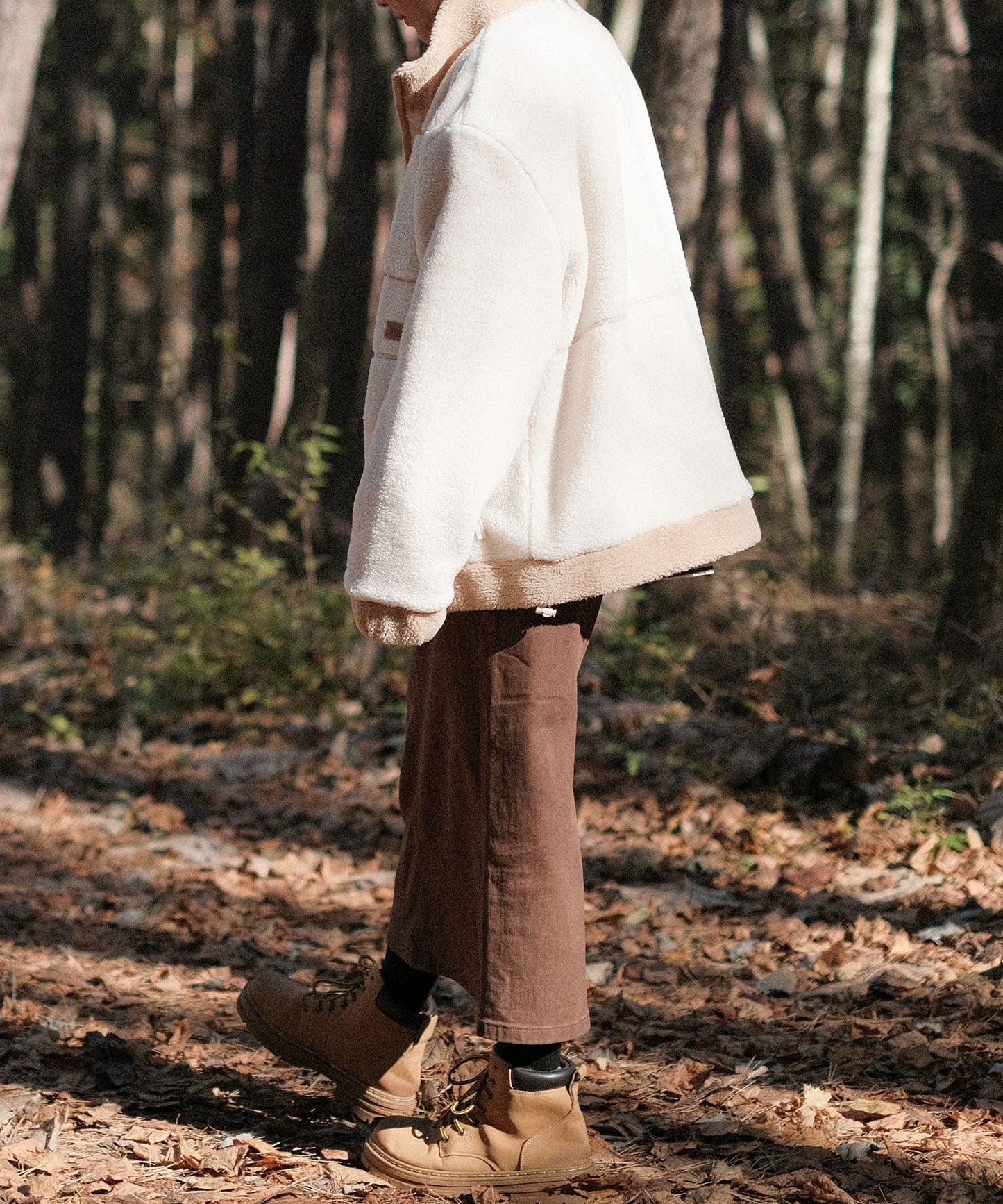 S'more boa jacket