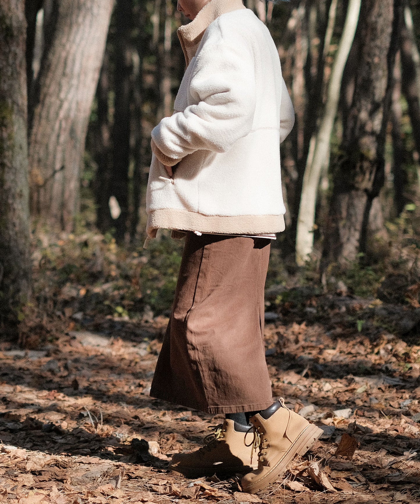 S'more boa jacket