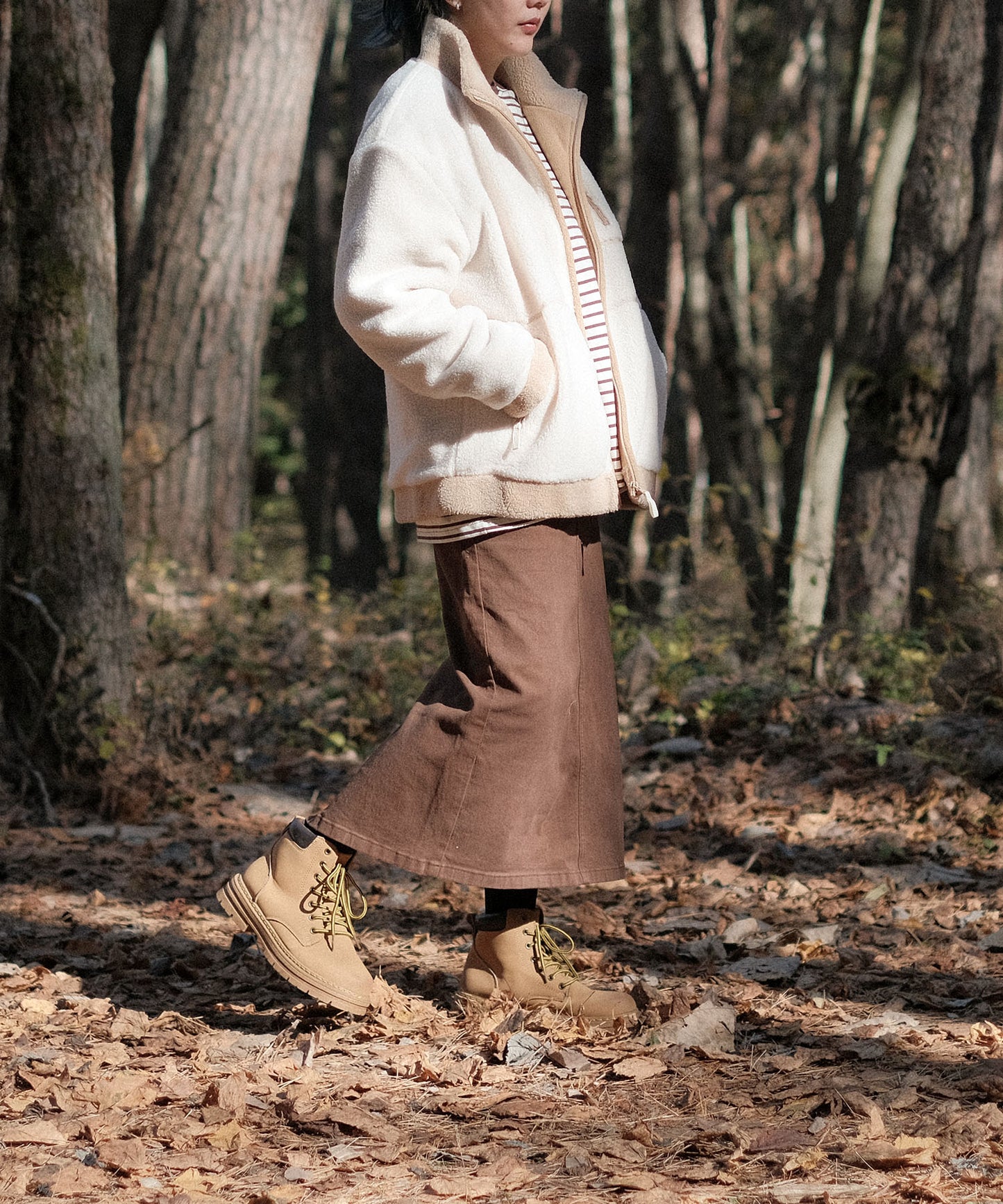 S'more boa jacket