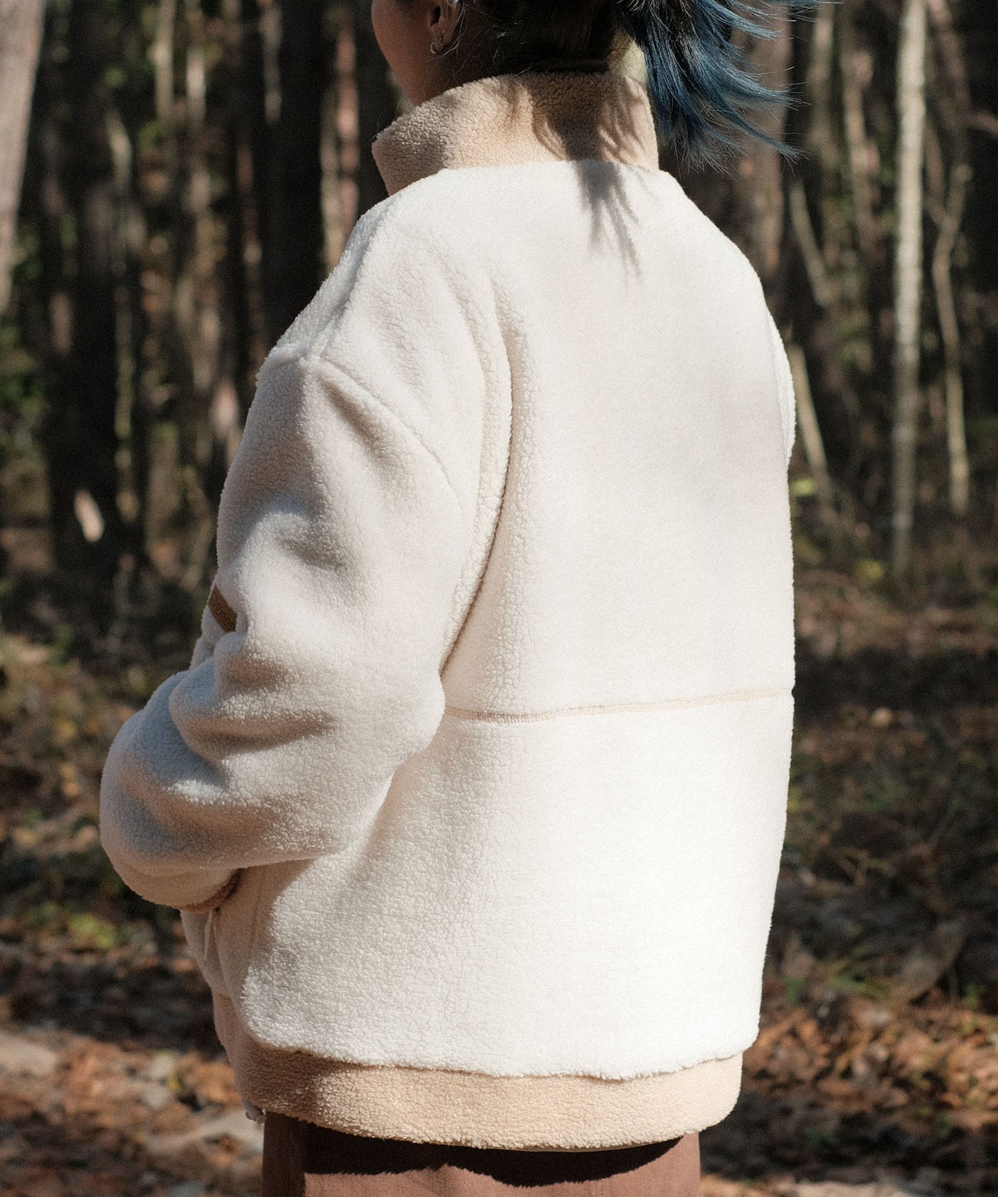 S'more boa jacket