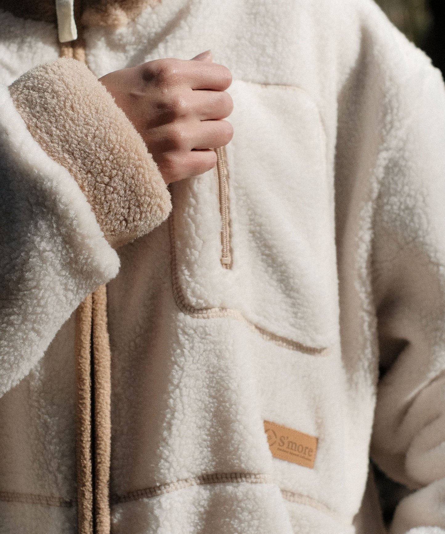S'more boa jacket
