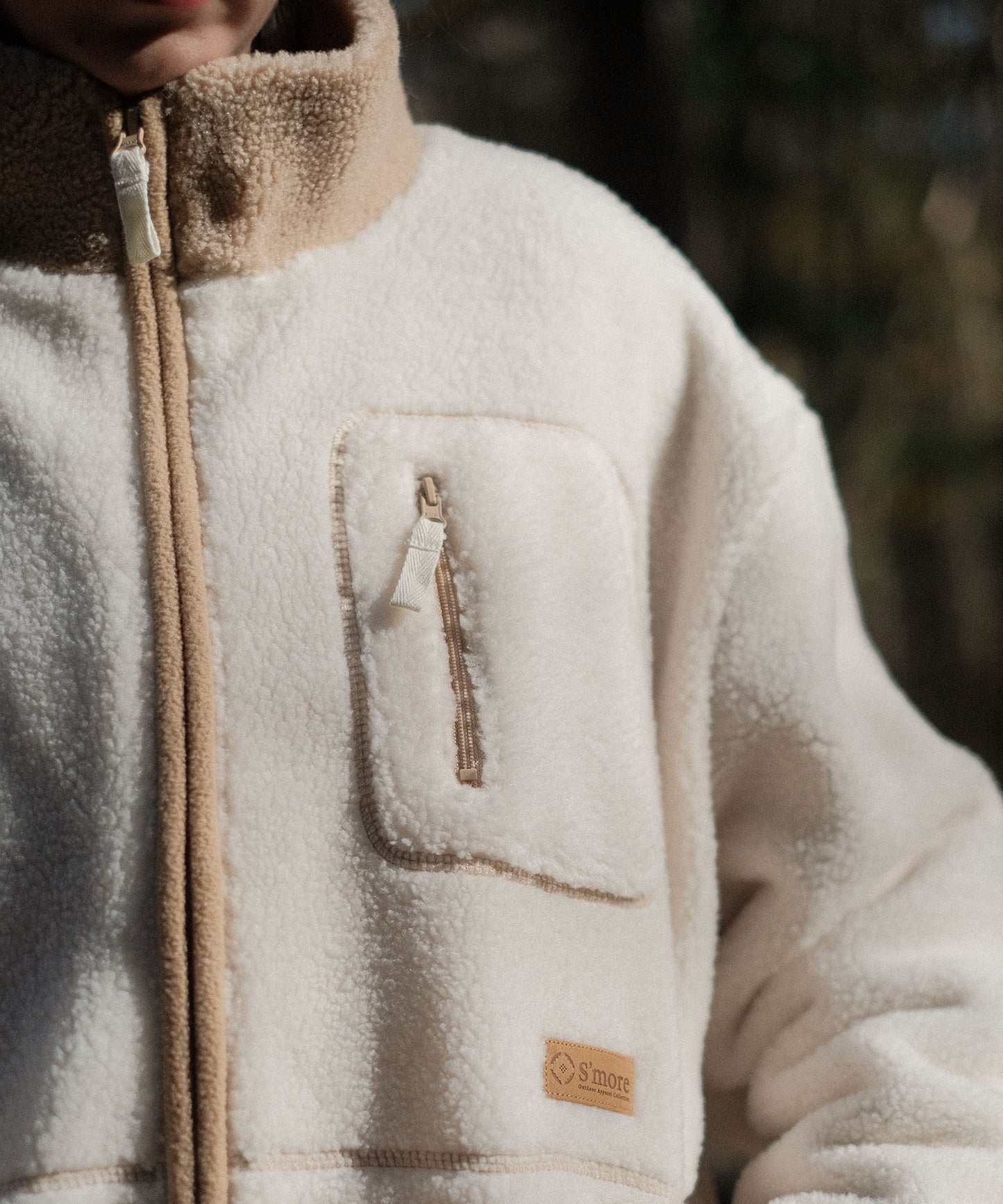 S'more boa jacket