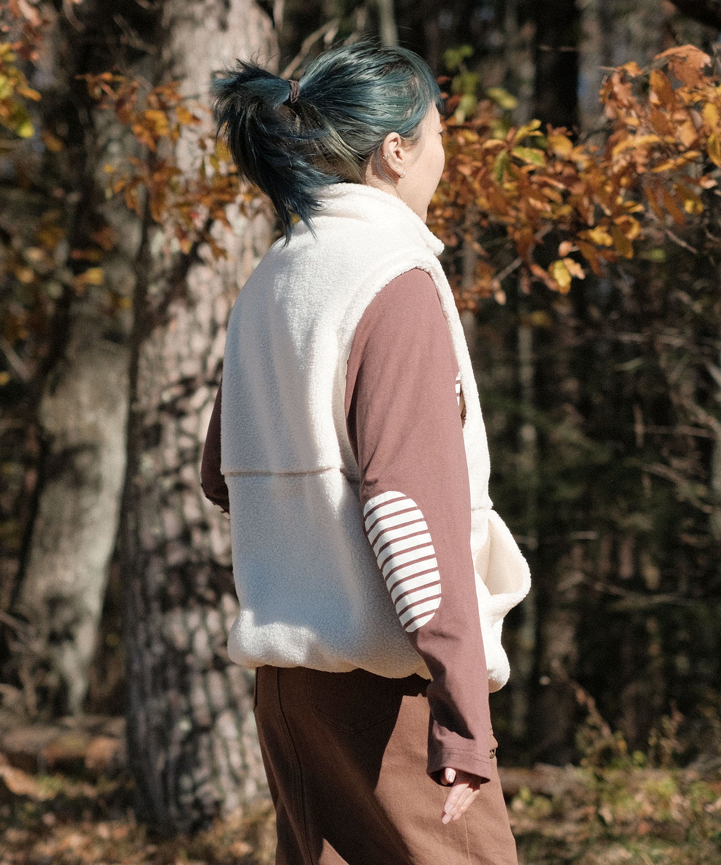 S'more boa vest