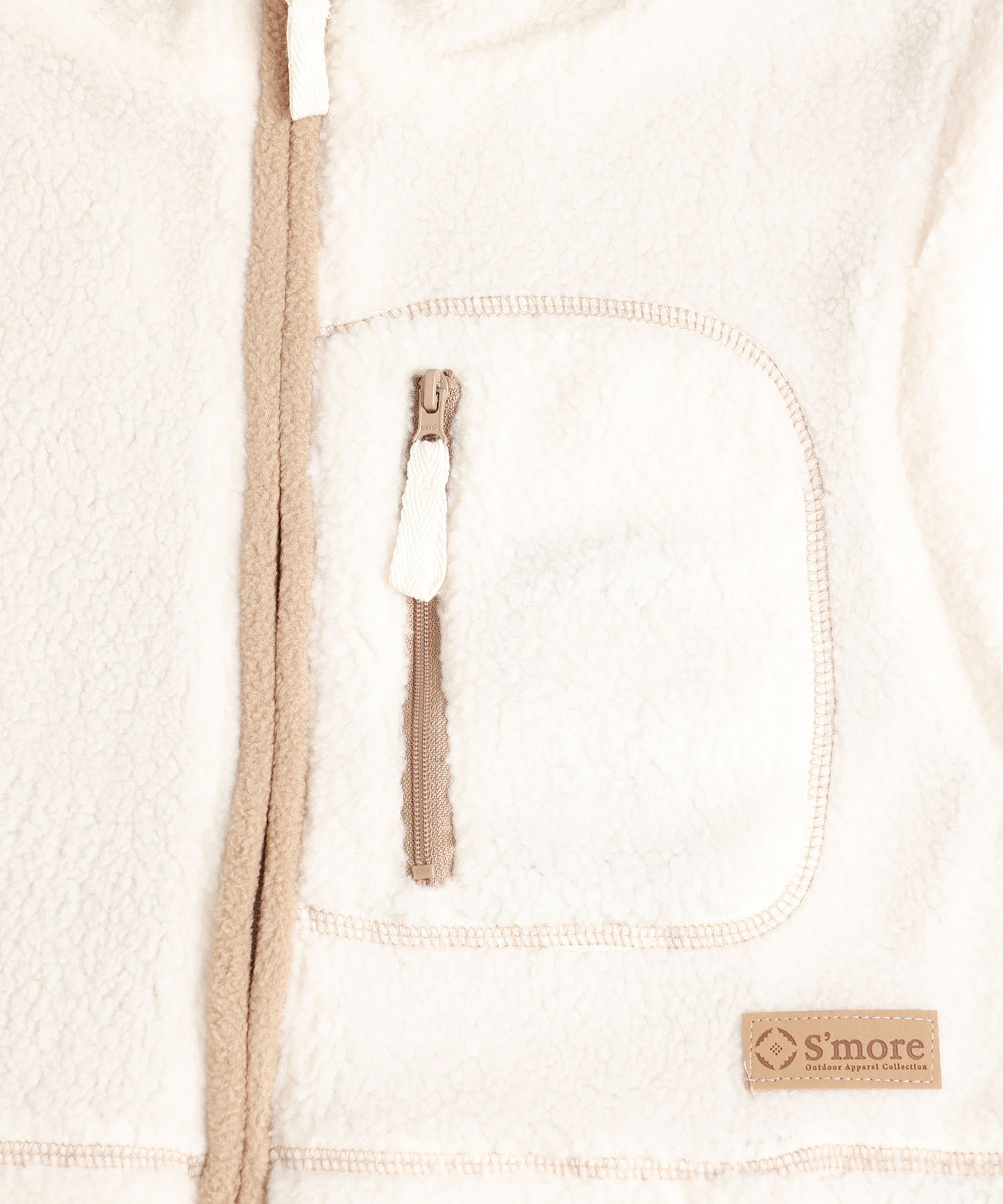 S'more boa vest