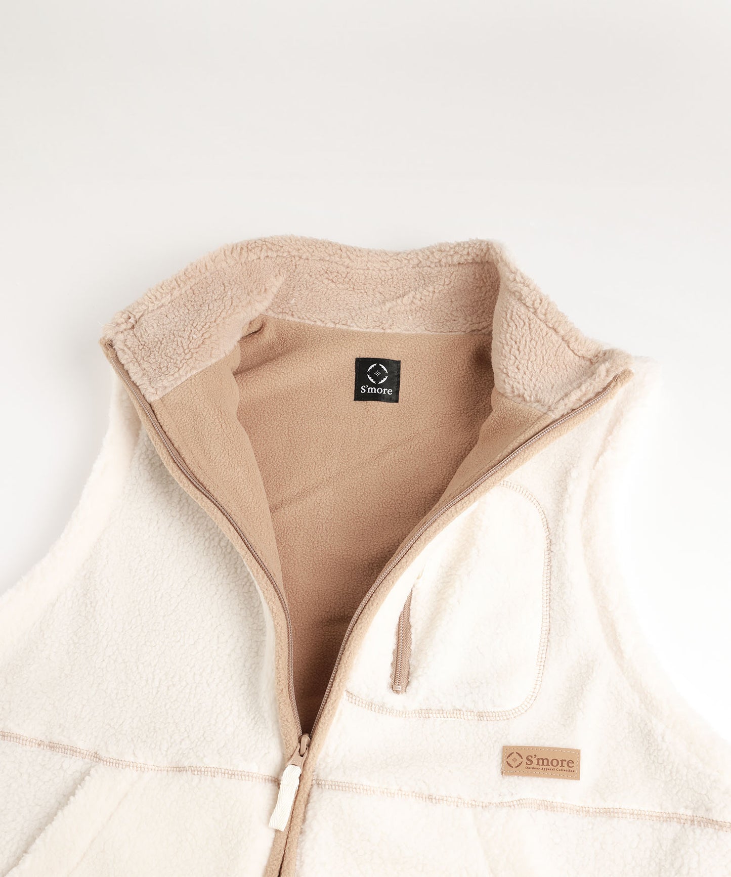 S'more boa vest