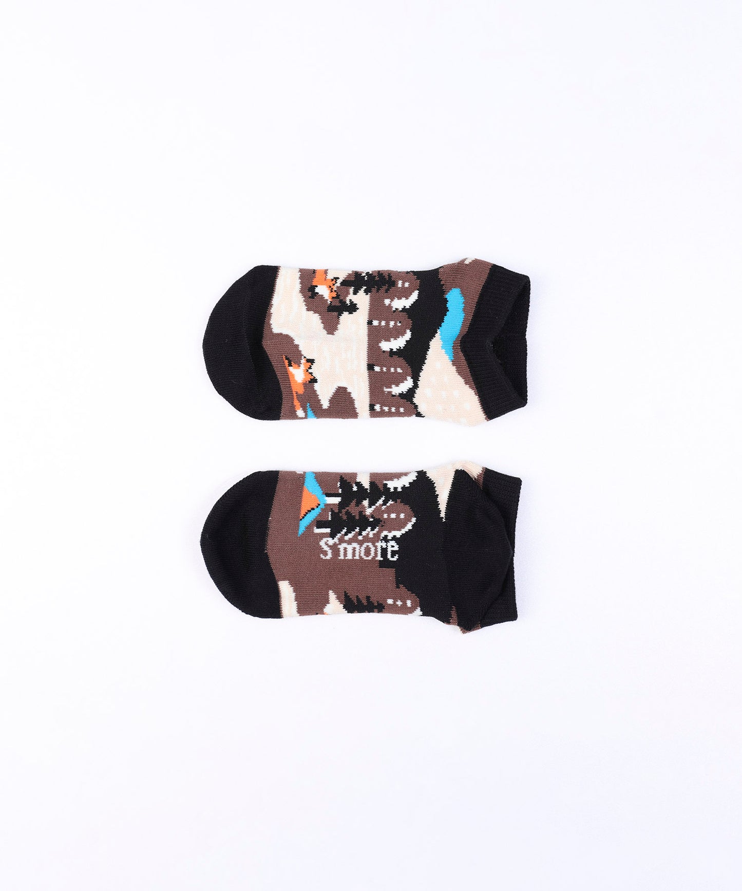 Forest Animal Pack Socks 3P Kids(Pattern B) フォレストアニマルパックソックス 3足セット キッズ(柄 B)