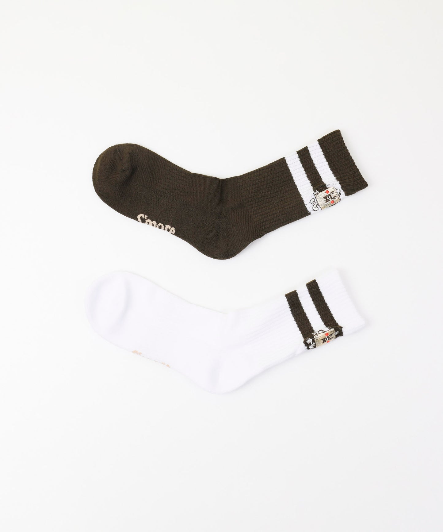 Campfire Character Embroidery Socks  キャラクター刺繍ソックス