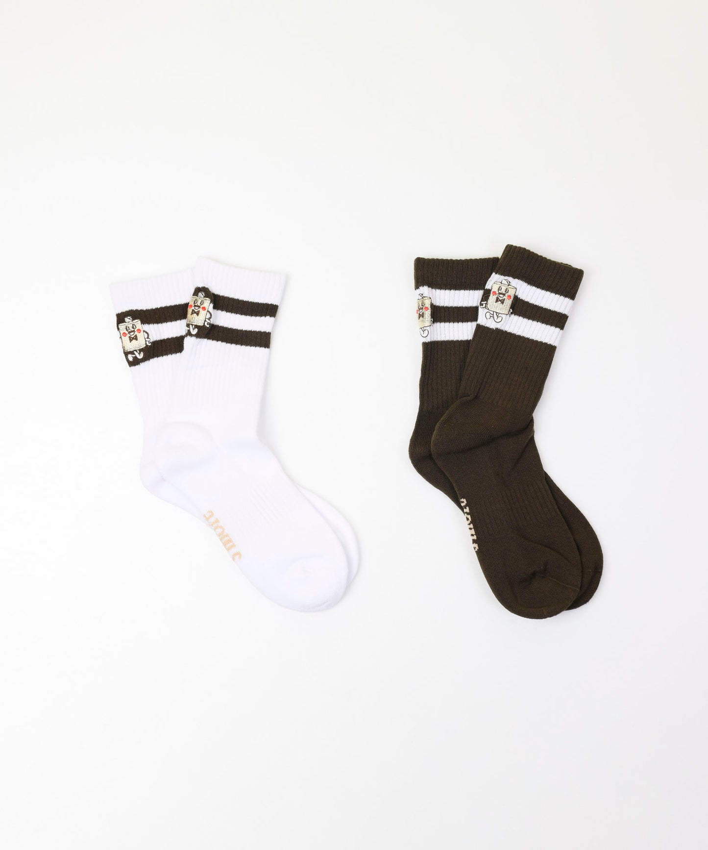 Campfire Character Embroidery Socks  キャラクター刺繍ソックス
