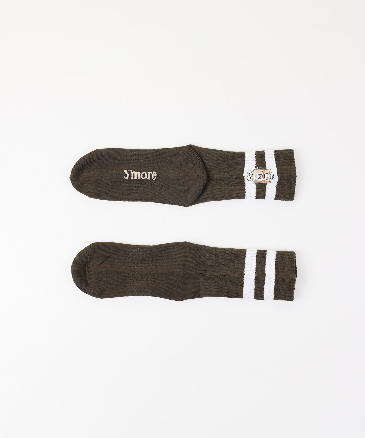 Campfire Character Embroidery Socks  キャラクター刺繍ソックス