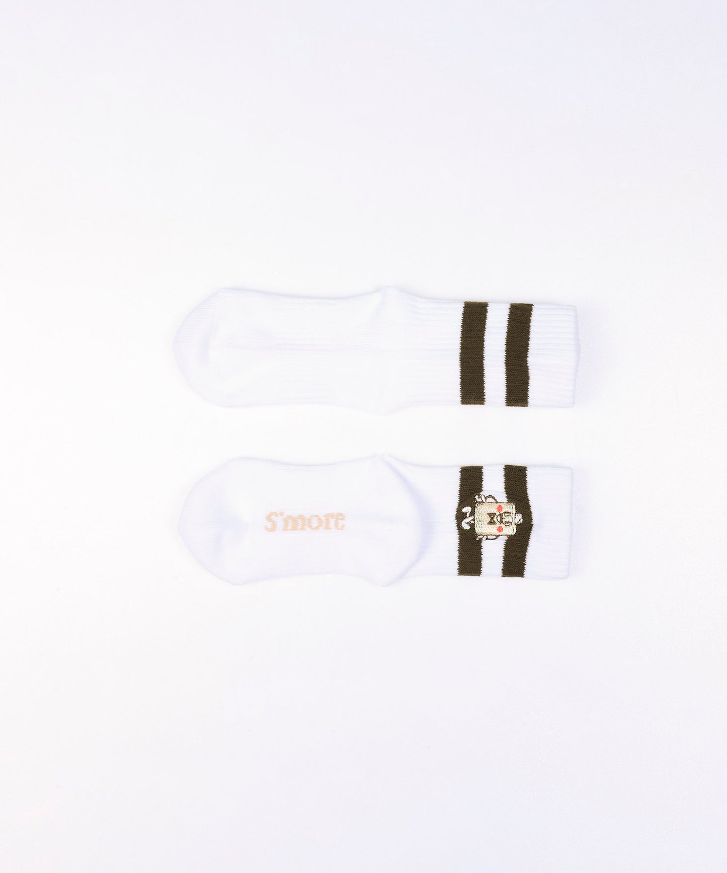キャラクター刺繍ソックス Campfire Character Embroidery Socks  kids