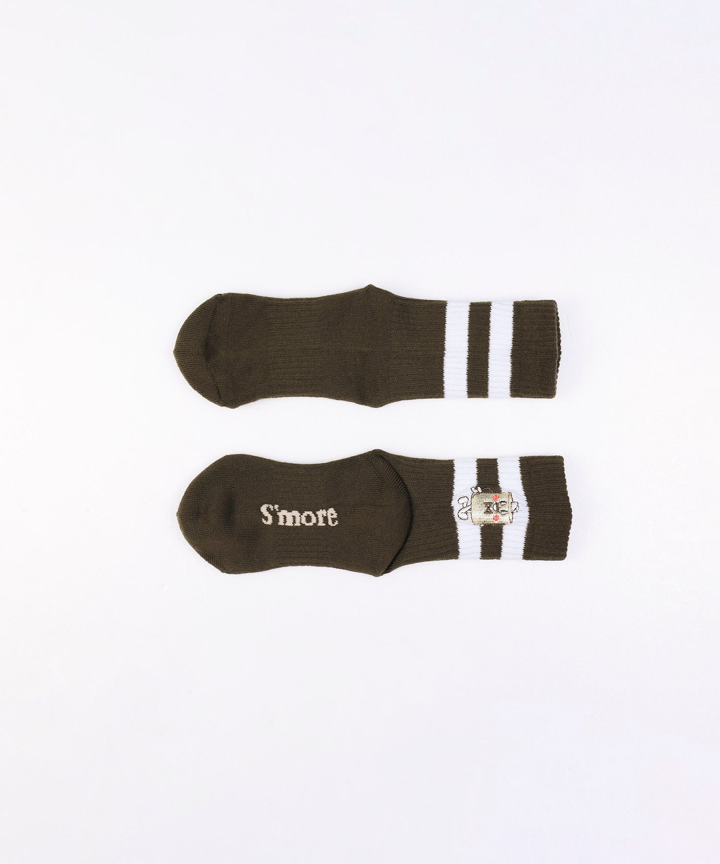 キャラクター刺繍ソックス Campfire Character Embroidery Socks  kids