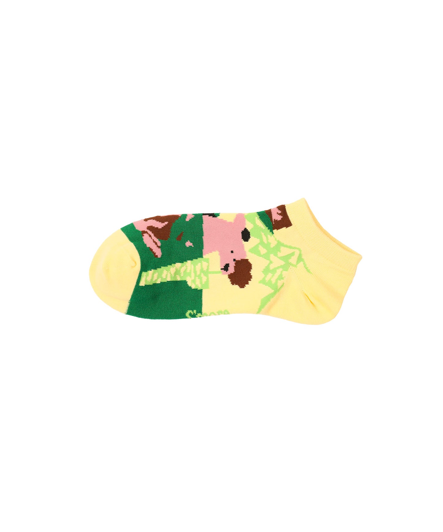 Forest Animal Pack Socks 3P(Pattern A) フォレストアニマルパックソックス 3足セット(柄 A)