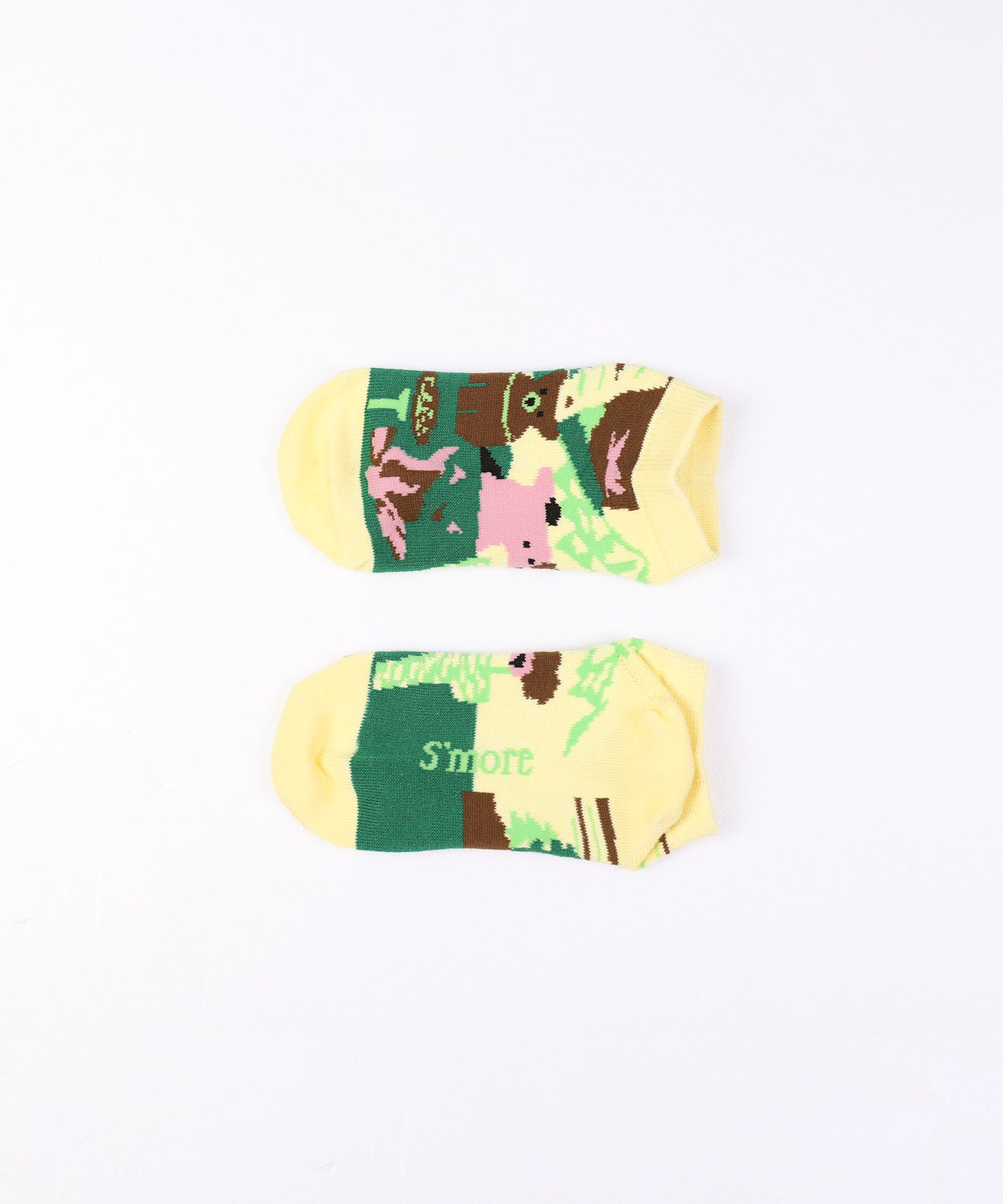 Forest Animal Pack Socks 3P Kids(Pattern A)  フォレストアニマルパックソックス 3足セット キッズ(柄 A)