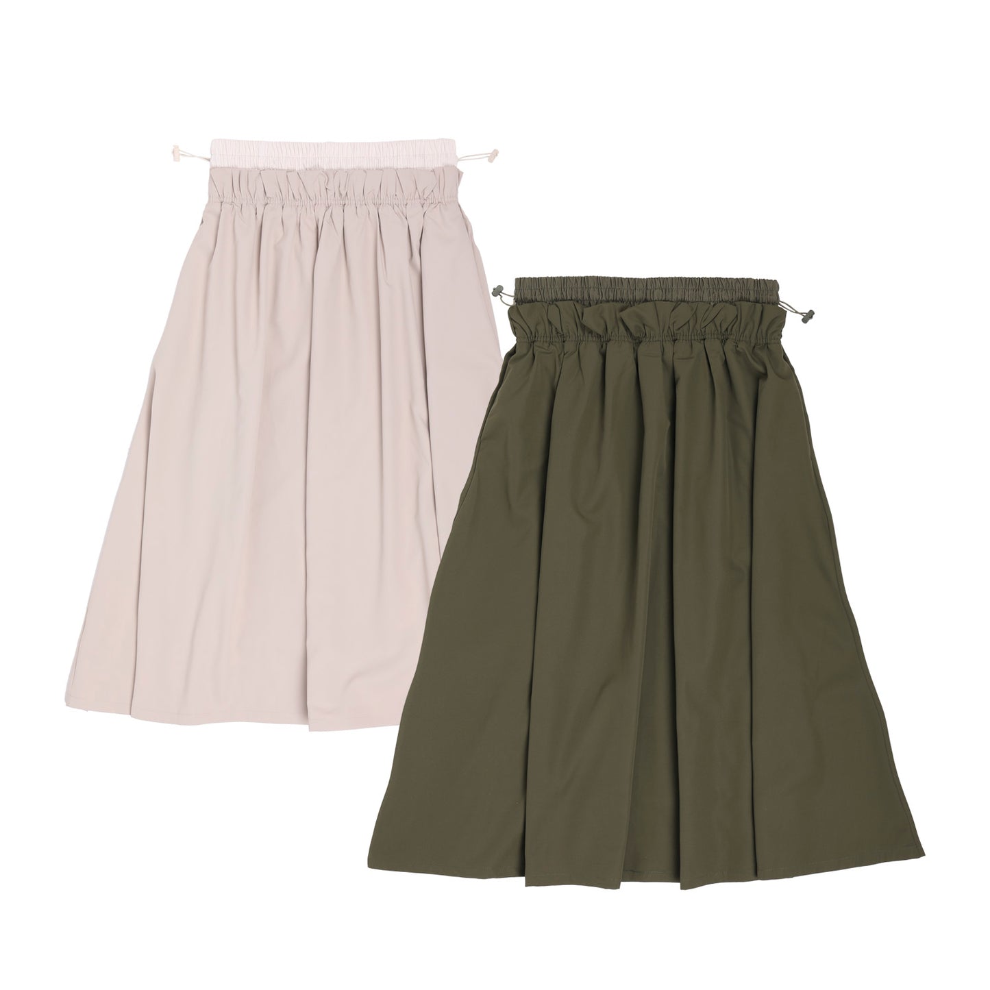New!! Water-repellent flare skirt