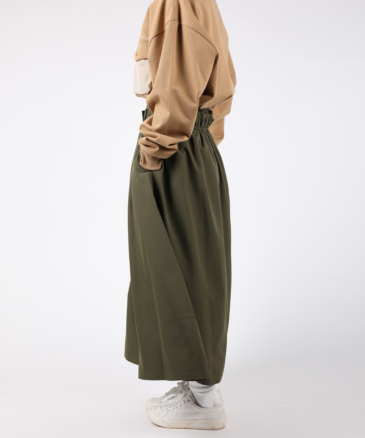 New!! Water-repellent flare skirt