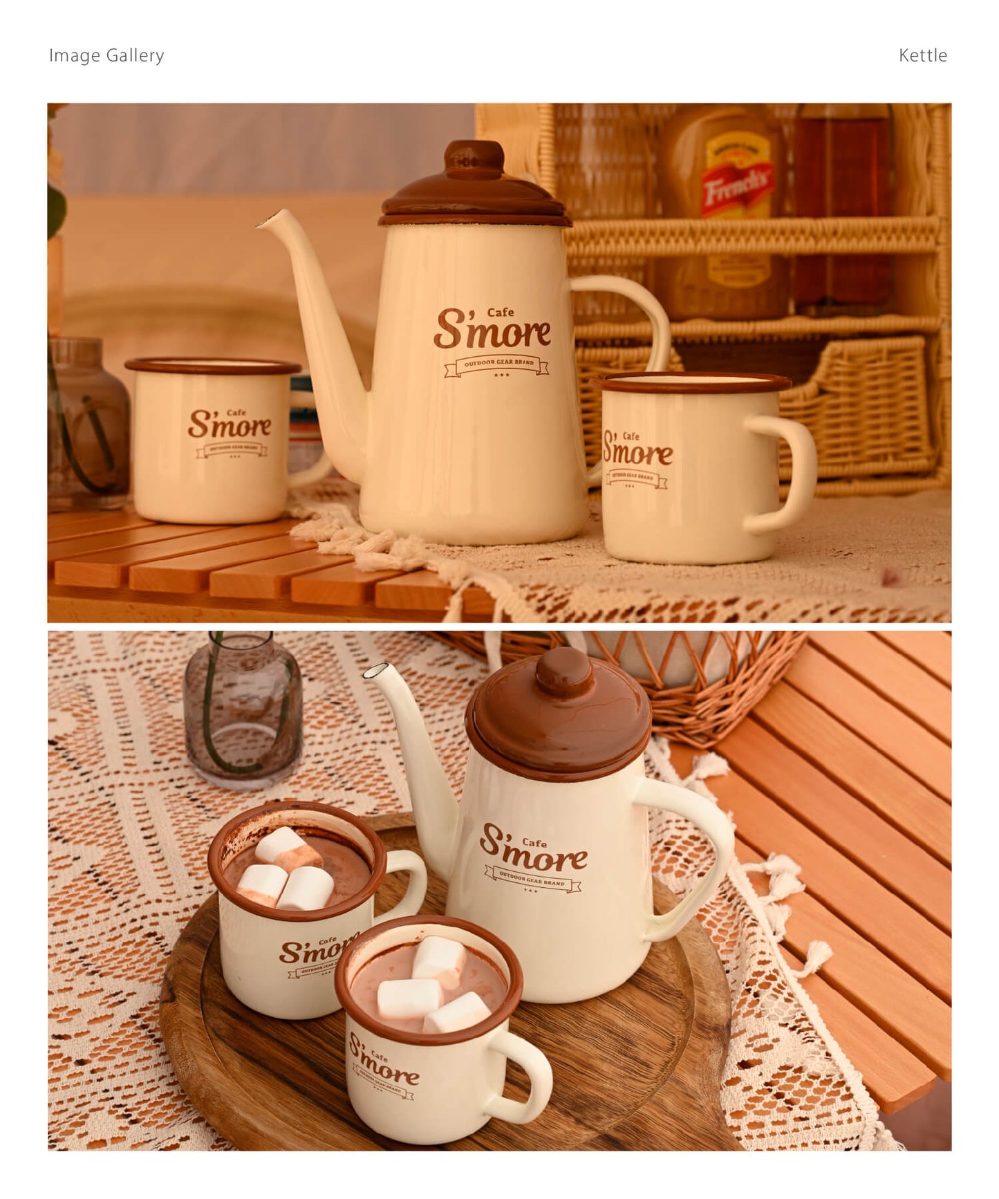 New!! cafe s'more kettle&mug set