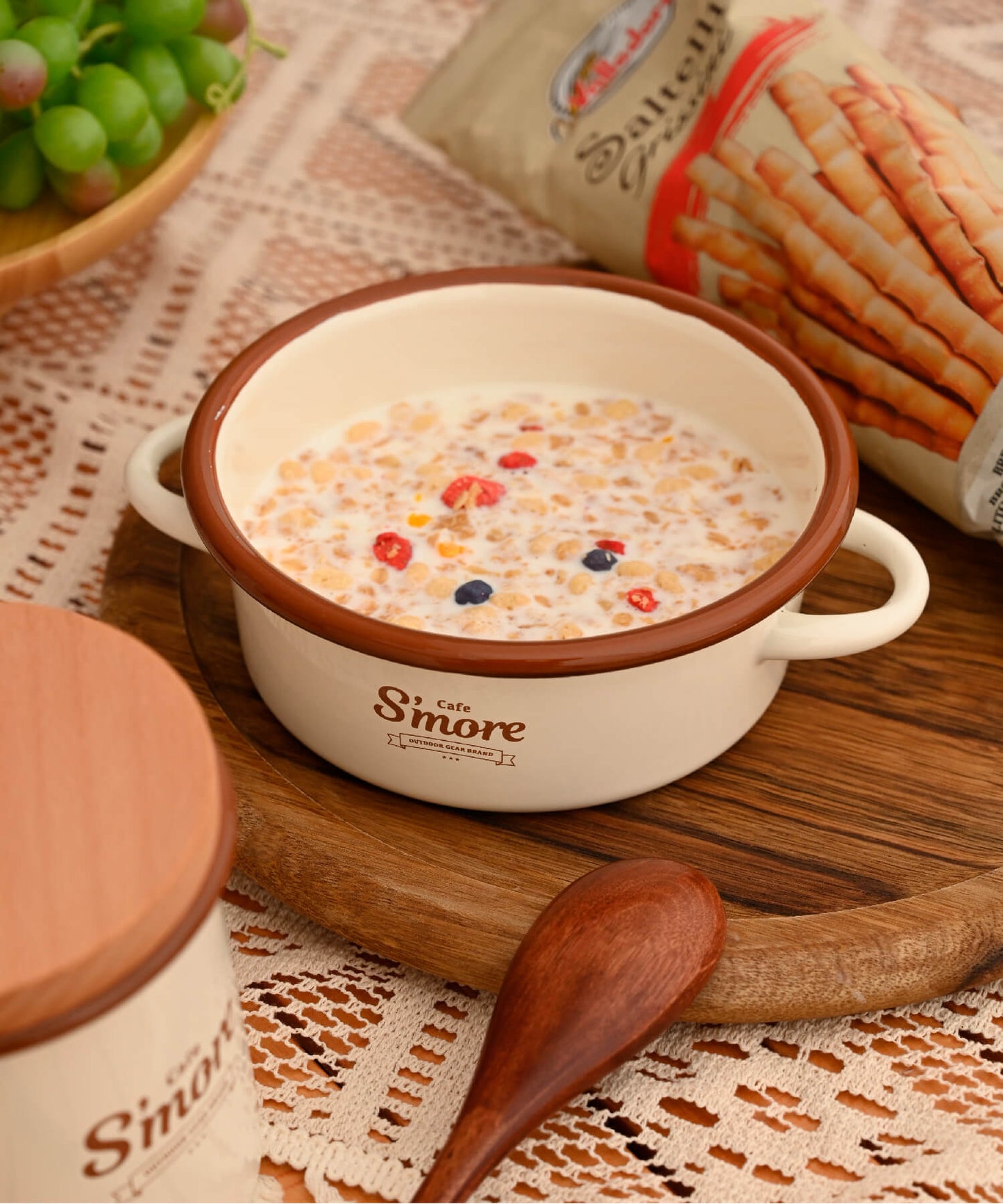 New!! café s'more soup bowl