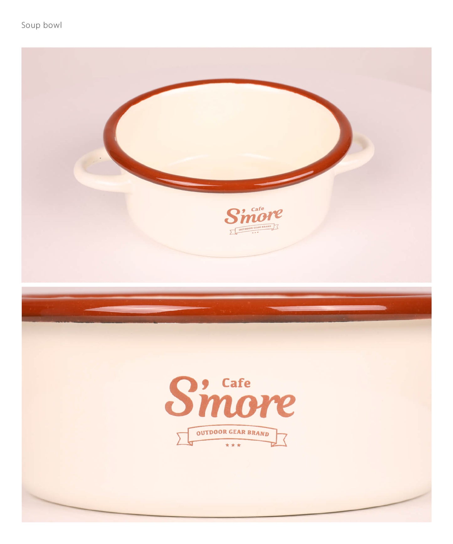 New!! café s'more soup bowl