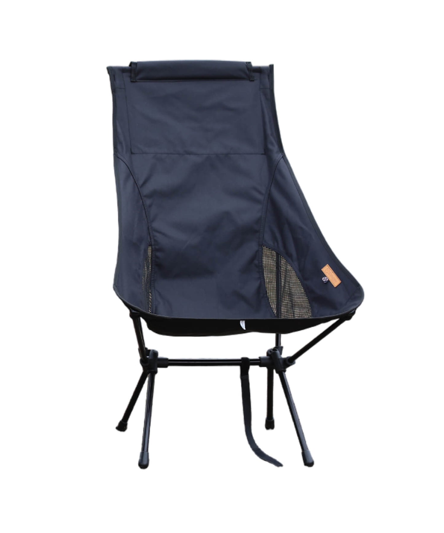 【 Alumi High-back Chair 】アルミハイバックチェア 深い座面で体にフィット