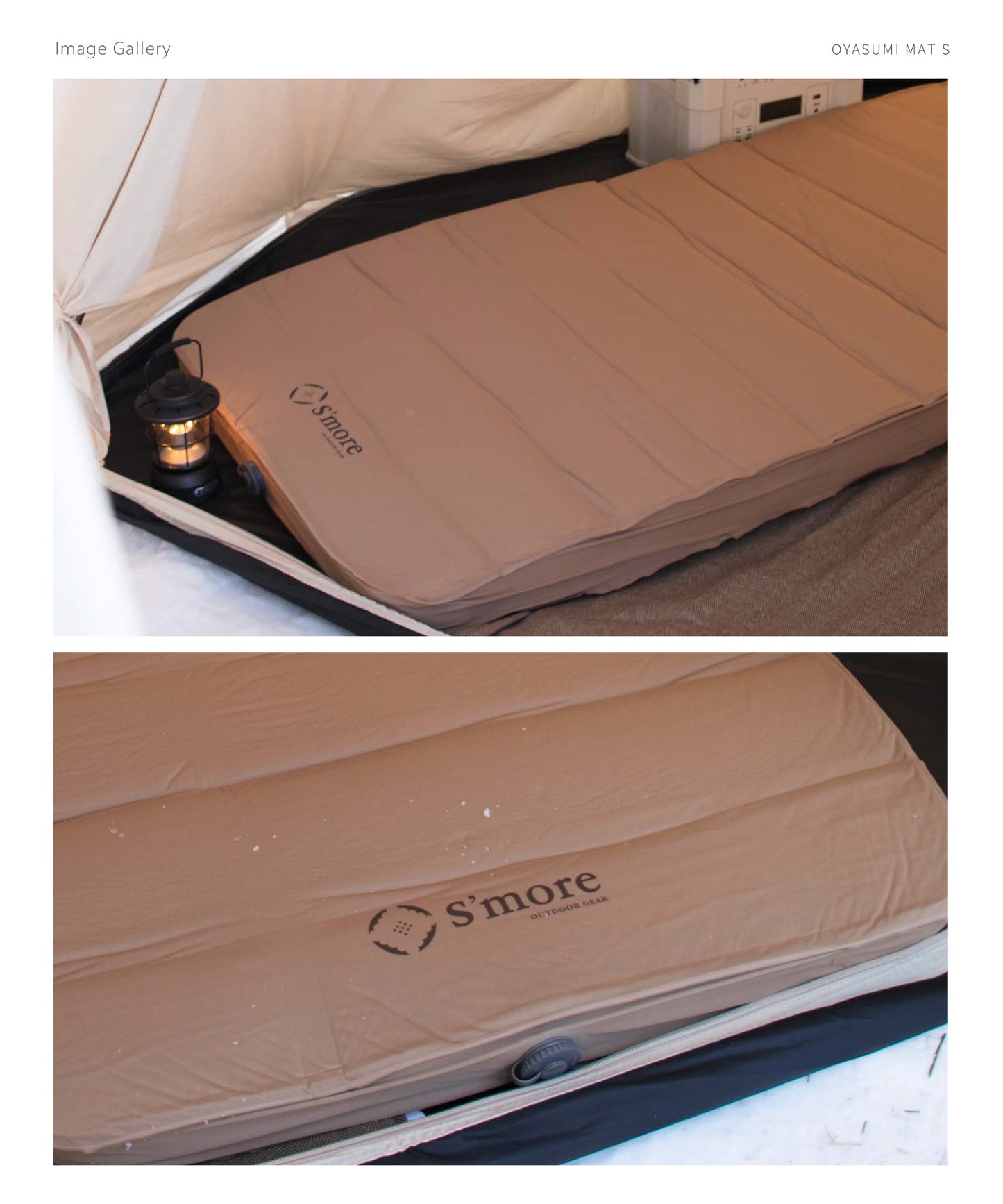 【OYASUMI MAT S】シングルサイズのの折り畳み可能なキャンプ用マット