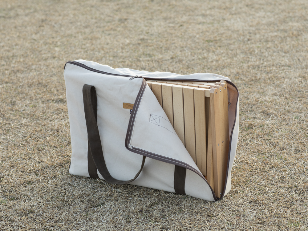 【Woodi Folding Rack】折り畳み木製4段ラック