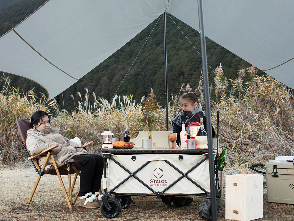 【Aluminum roll wagon table】旧型ワゴン専用のテーブル