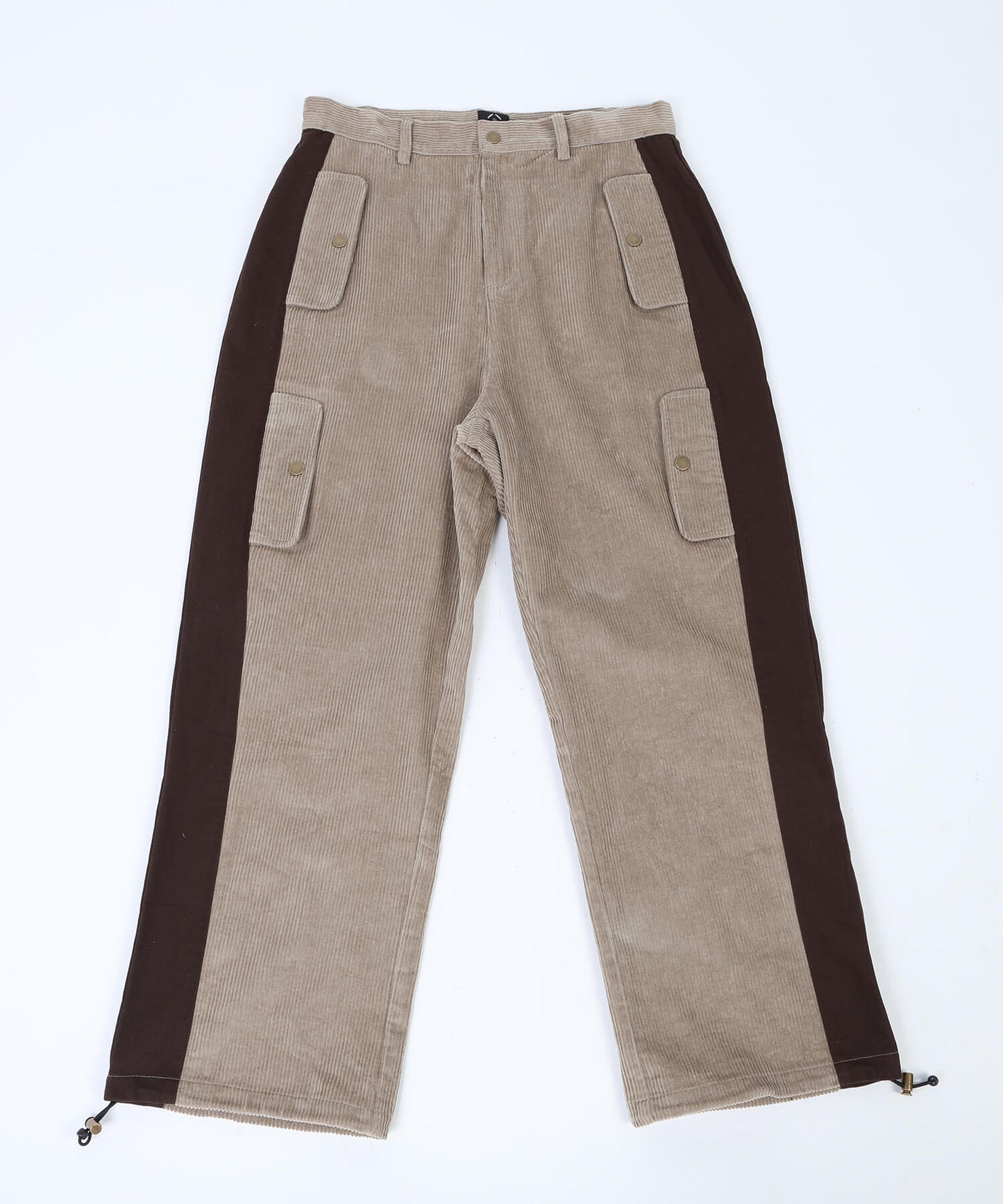 W POCKETS CORDUROY LINE PANTS