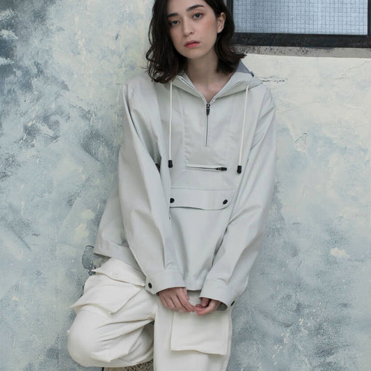 HALF ZIP ANORAK JACKET