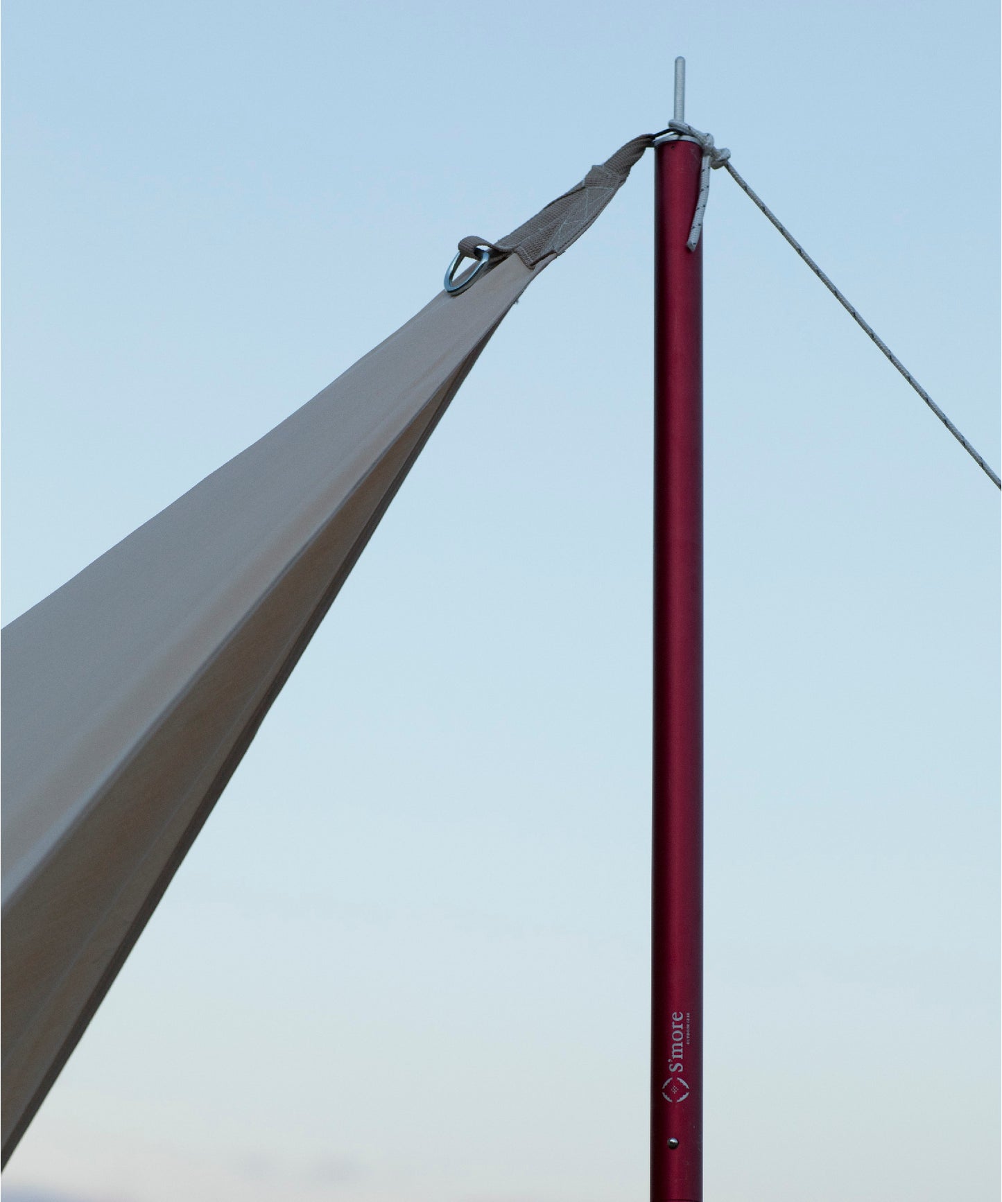 【 Alumi pole 2.4 】 アルミポール 2.4 ブラック シルバー レッド 直径28mm 高さ120〜240cm