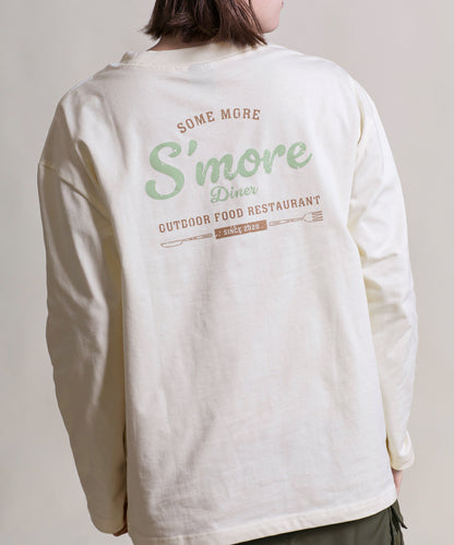 New!! S'more diner long sleeve T-shirt スモアダイナー長袖Tシャツ