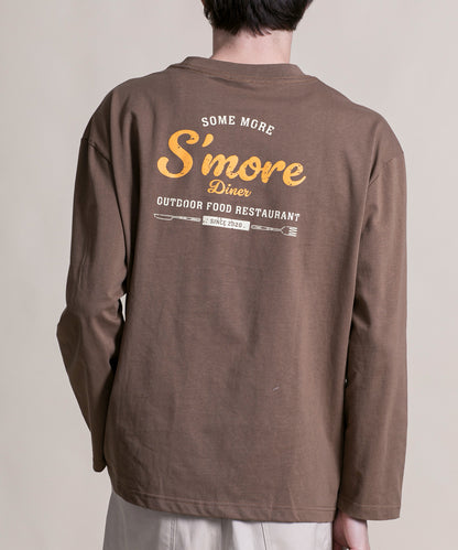 New!! S'more diner long sleeve T-shirt スモアダイナー長袖Tシャツ