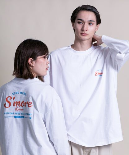 New!! S'more diner long sleeve T-shirt スモアダイナー長袖Tシャツ