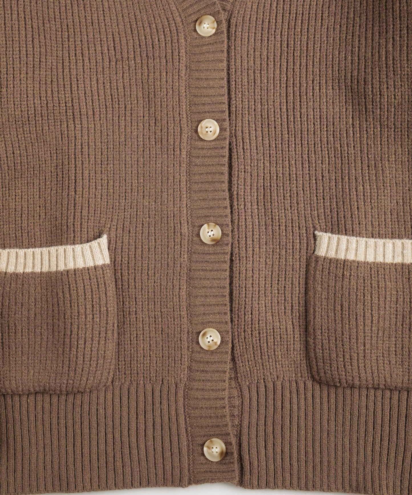 New!! Bicolor knit cardigan