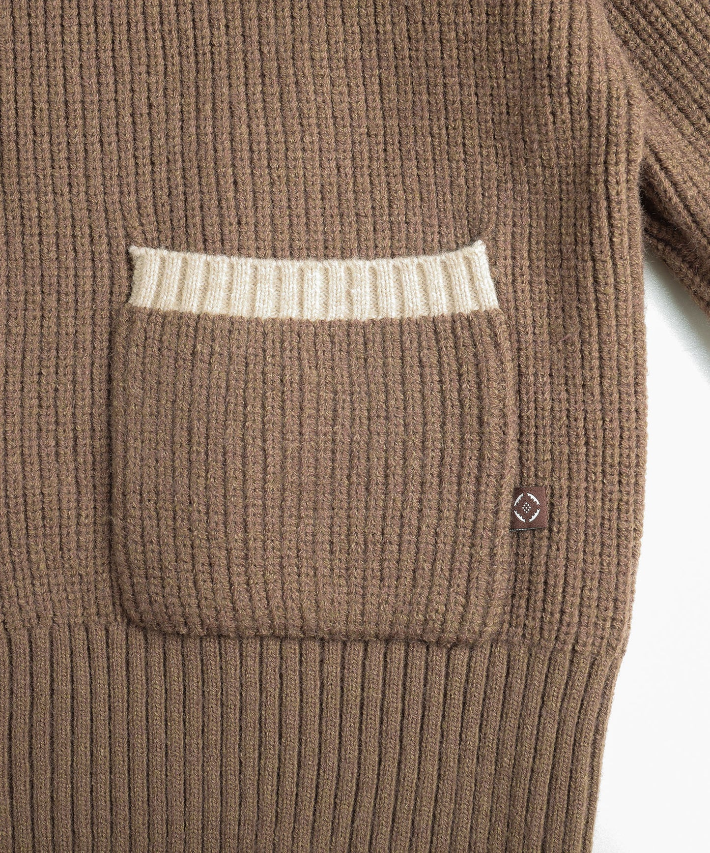 New!! Bicolor knit cardigan