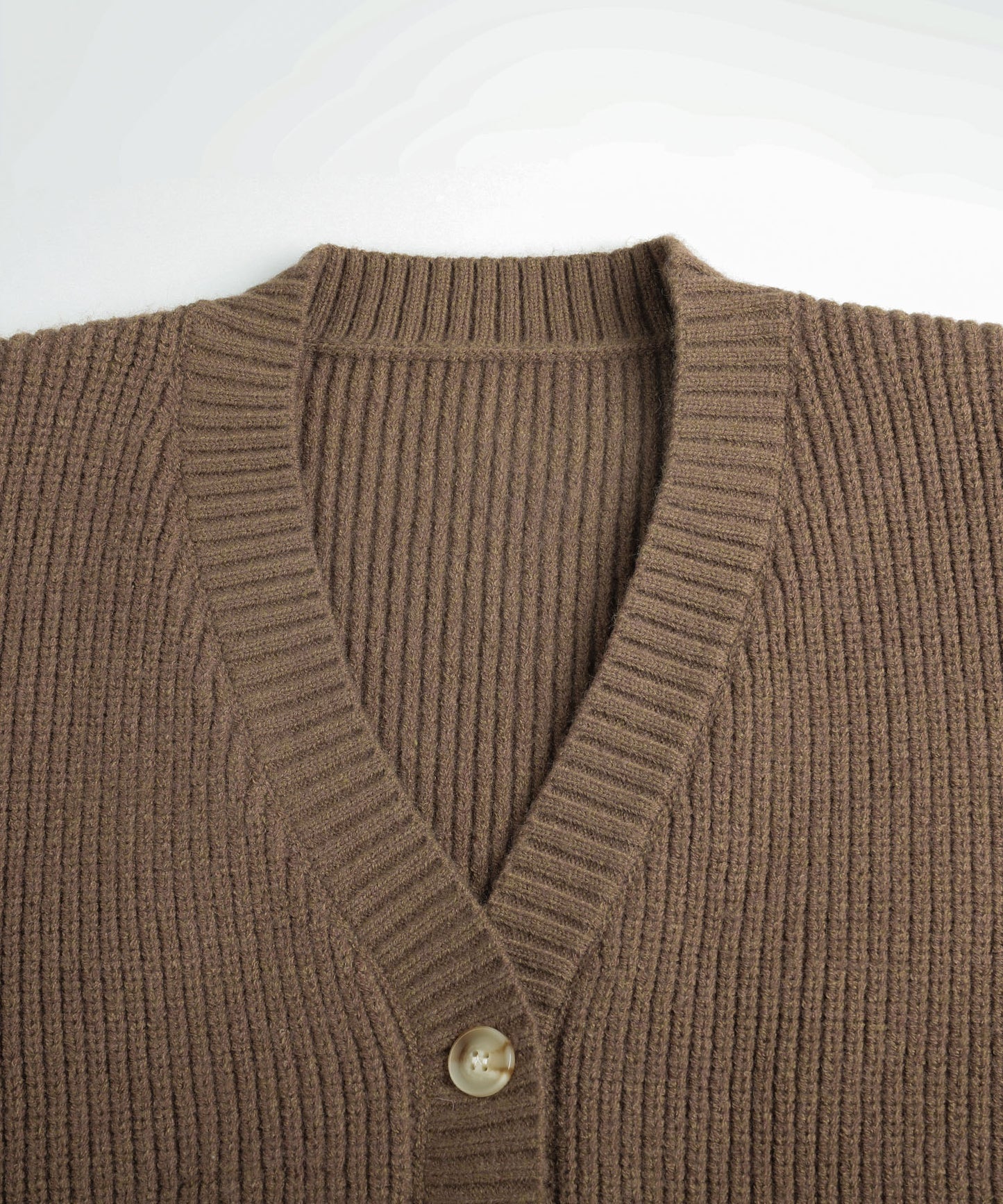 New!! Bicolor knit cardigan
