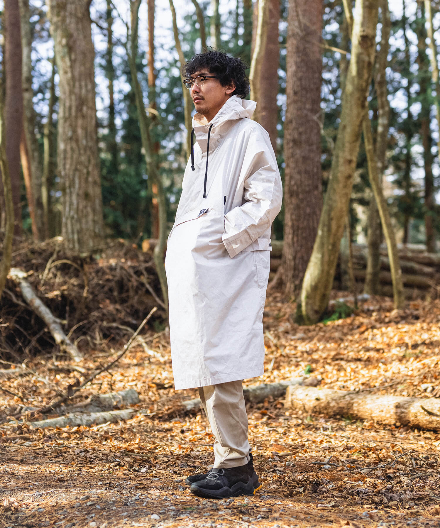 【春応援第二弾 20％OFF　開催期間:3/1～4/3】PULLOVER LONG RAIN COAT