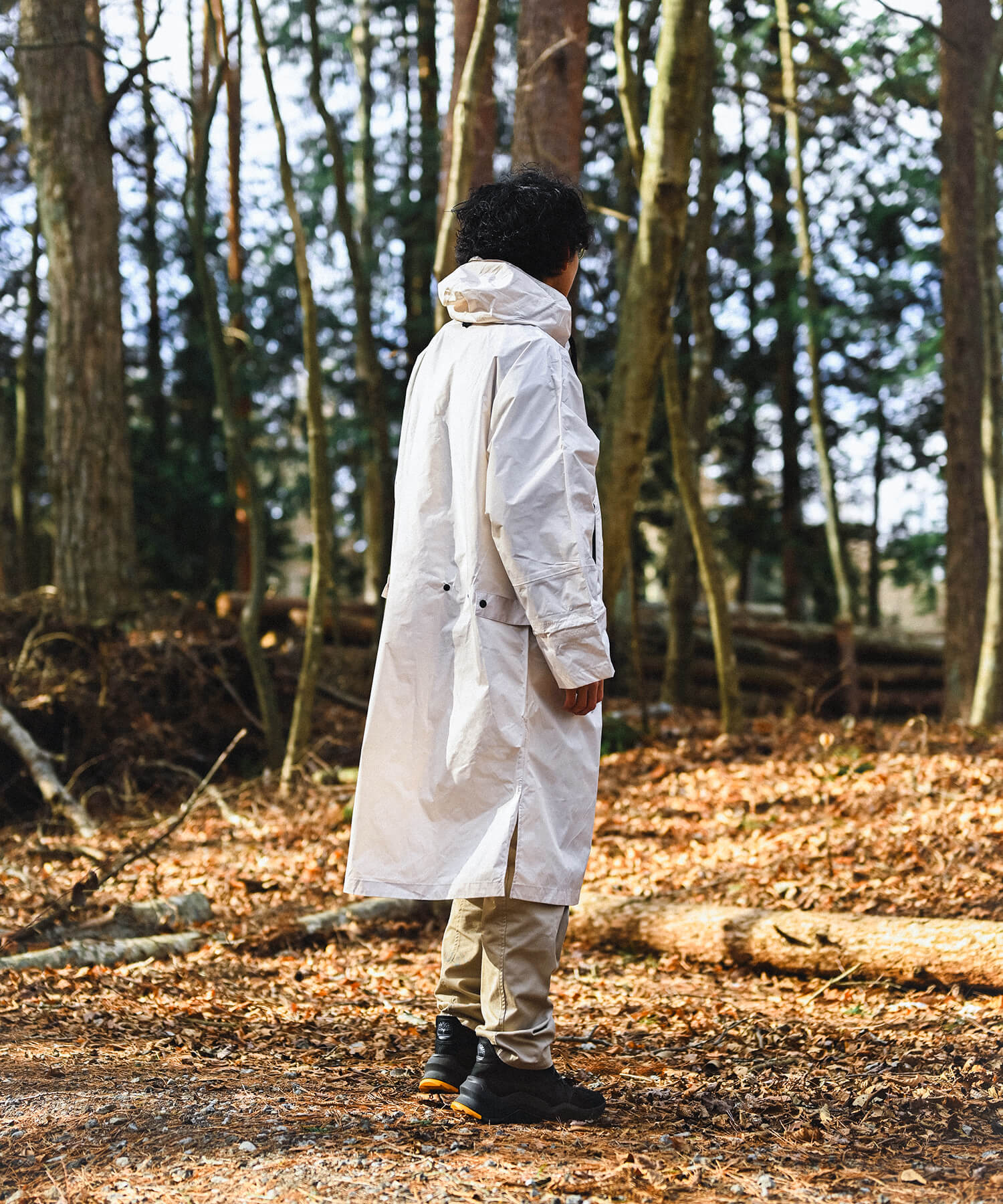 【春応援第二弾 20％OFF　開催期間:3/1～4/3】PULLOVER LONG RAIN COAT