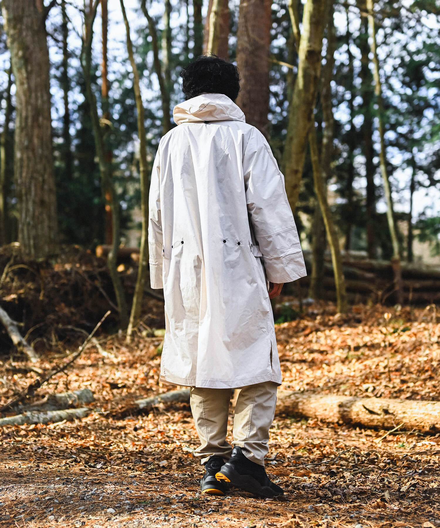 【春応援第二弾 20％OFF　開催期間:3/1～4/3】PULLOVER LONG RAIN COAT