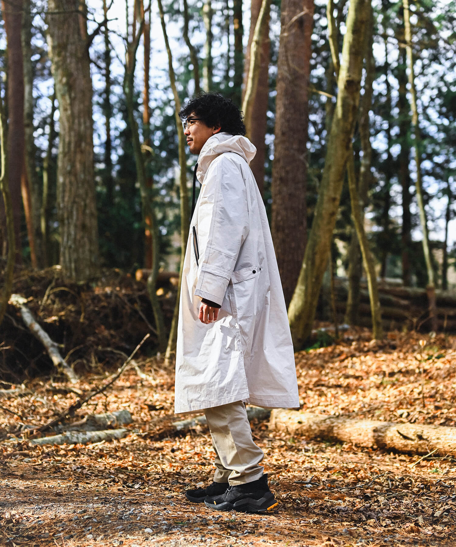 【春応援第二弾 20％OFF　開催期間:3/1～4/3】PULLOVER LONG RAIN COAT