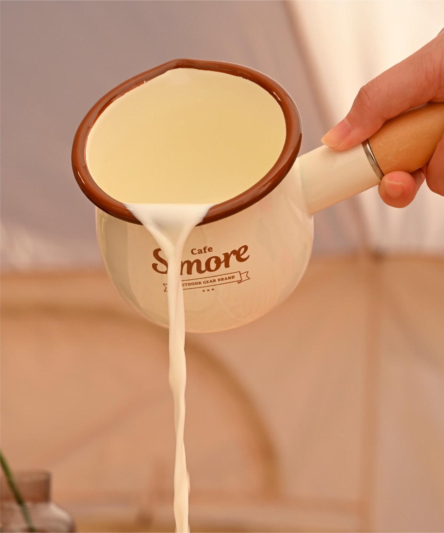 New!! café s'more milk pan