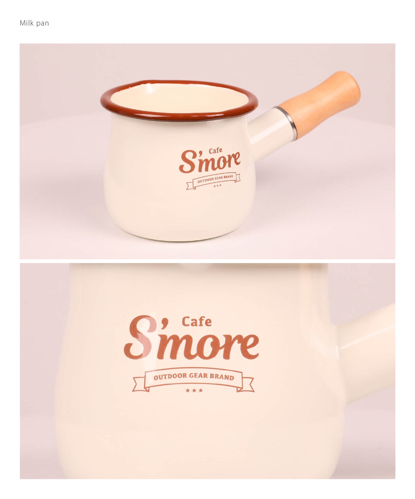 New!! café s'more milk pan