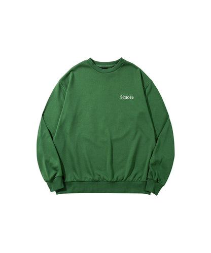 S'more Solo Camping Bear S/S pt.Sweat ソロキャンプの熊プリントスウェット