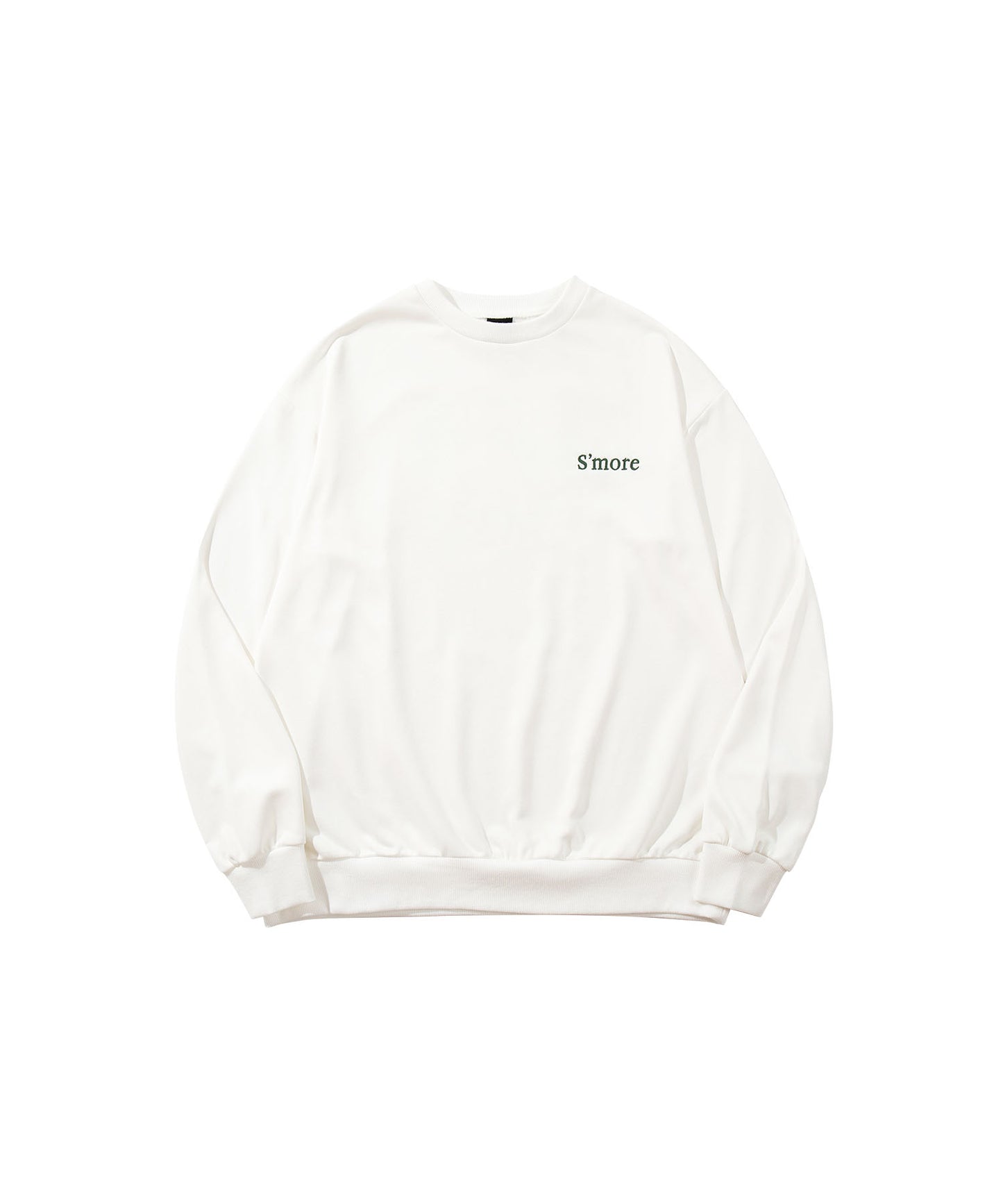 S'more Solo Camping Bear S/S pt.Sweat ソロキャンプの熊プリントスウェット