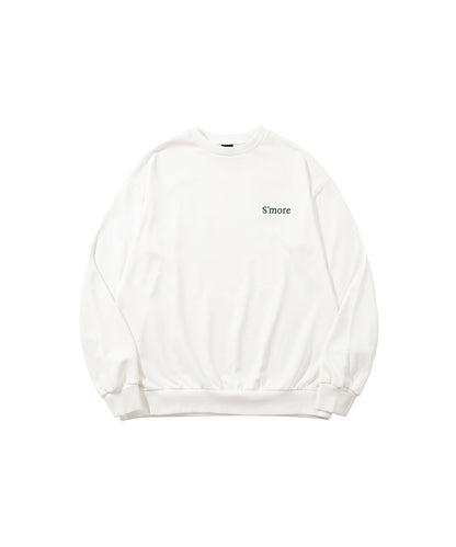 S'more Solo Camping Bear S/S pt.Sweat ソロキャンプの熊プリントスウェット