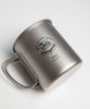 【 Titanium Mug ( シングルウォール ) 】 チタニウムマグ チタンマグカップ   Titanium Mug 300ml（５周年）