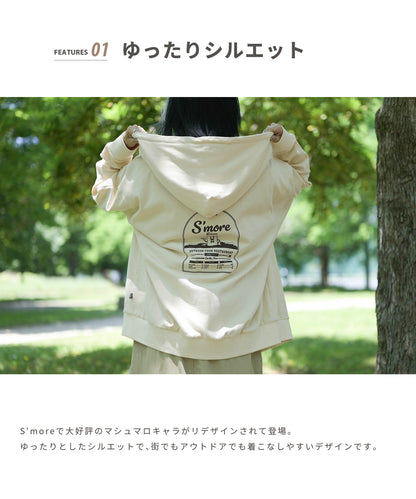 【2025/8/8金9時半発売】S'more Cotton crew neck pocket sweatshirt  コットンクルーネックポケット スウェットシャツ