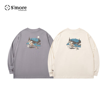 S'more  Fishing Time L/S Tee フィッシングタイムロングスリーブTシャツ